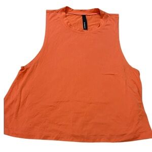 Carbon38 orange tank top size small